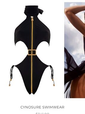 Antoninias swimwear clementine beach cover up +cynus swimsuit